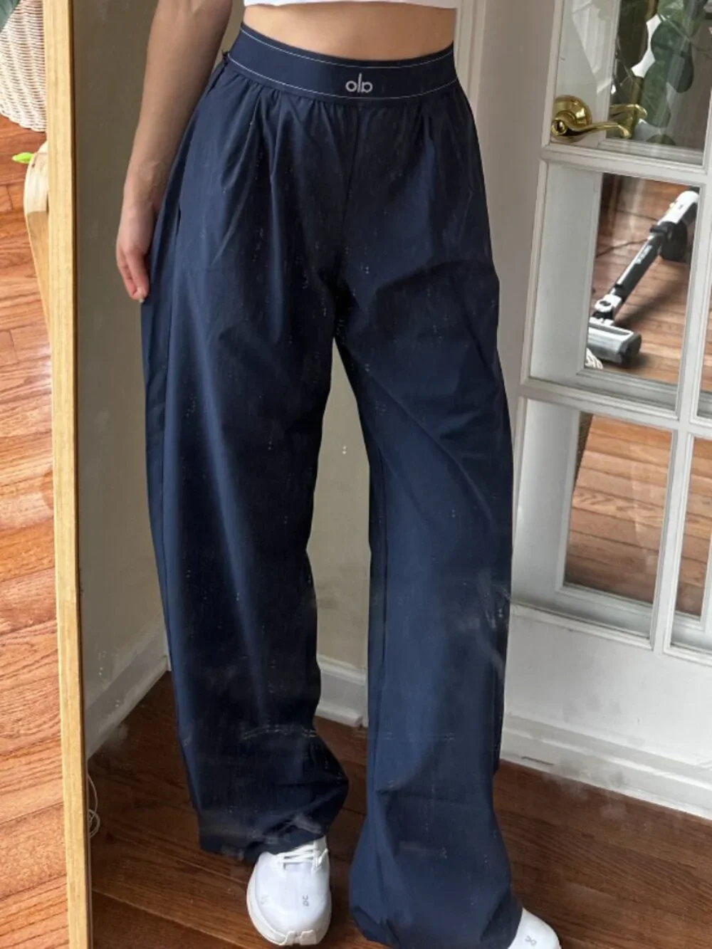 🛴NWT Authentic🎏 ALO Yoga Suit Up Trouser Navy Blue (Regular)